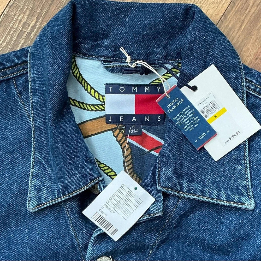 Tommy Hilfiger TJM 90s Capsule Denim Jacket NWT - Size Medium
